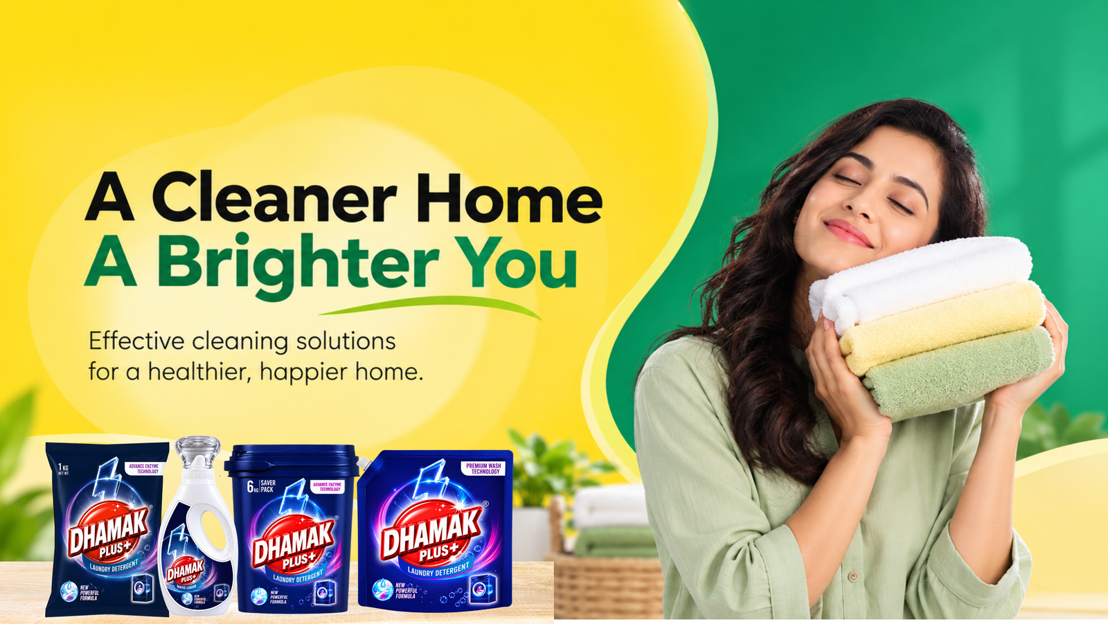 Dhamak Homecare Full Banner
