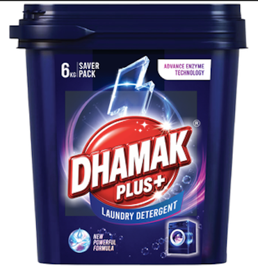 Dhamak Plus Laundry Detergent Bucket